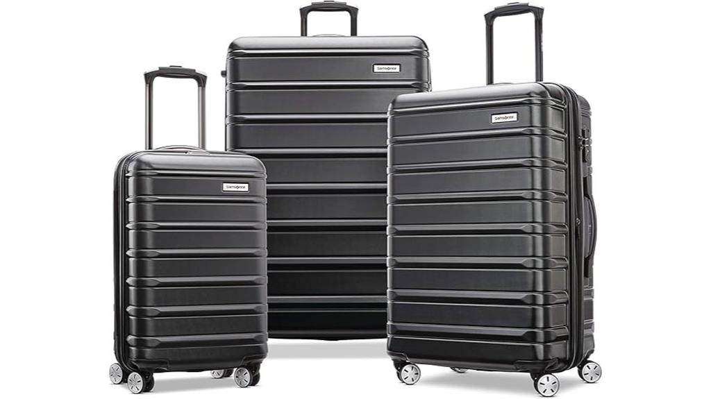 durable hardside expandable luggage