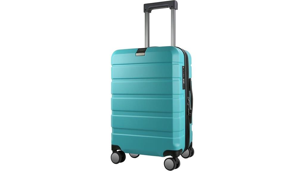 durable spinner tsa luggage