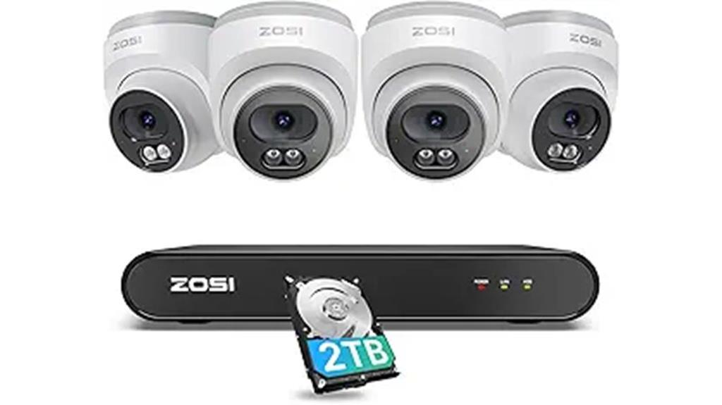 eight channel 4mp security system