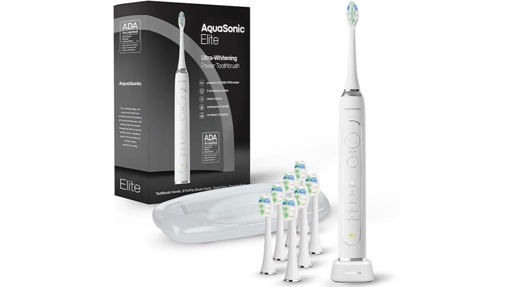 electric toothbrush with multiple brush heads