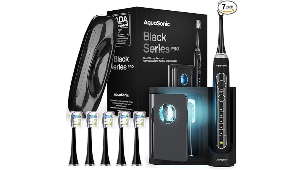 electric toothbrush with uv sanitizing