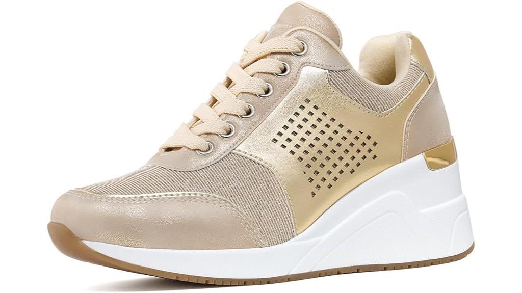 elegant women s wedge sneakers