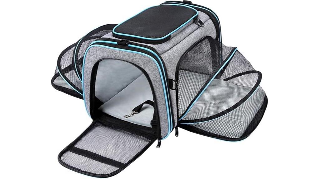 expandable airline pet carrier