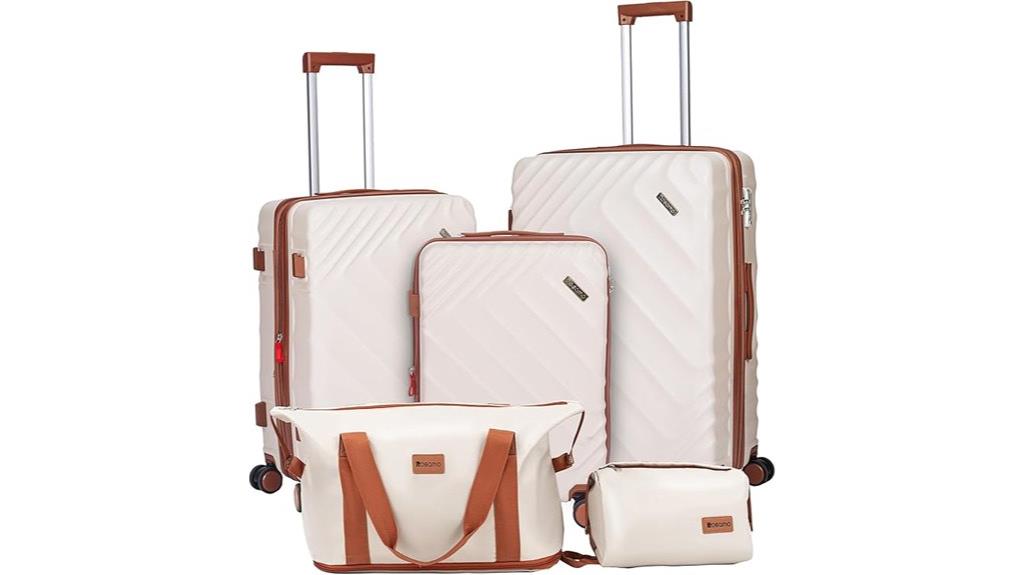 expandable luggage set