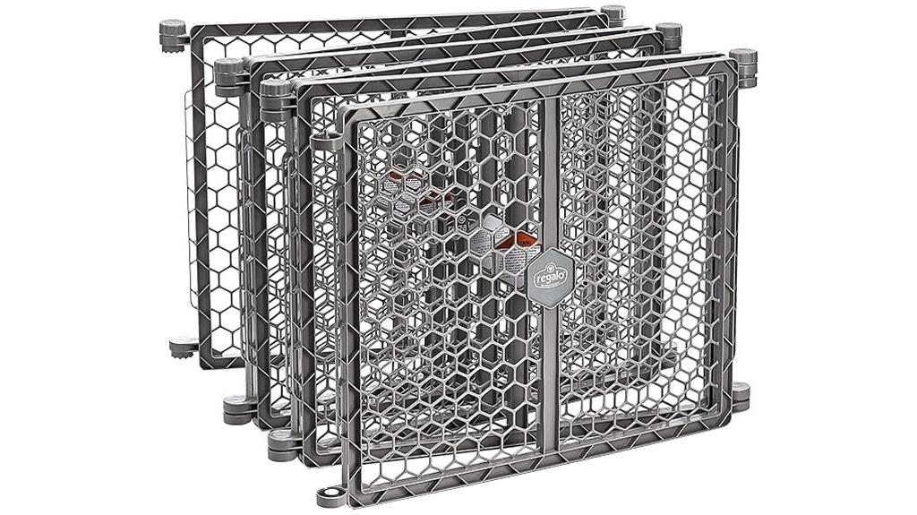 extended baby gate enclosure