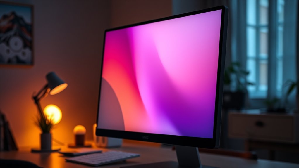 eye friendly high resolution display