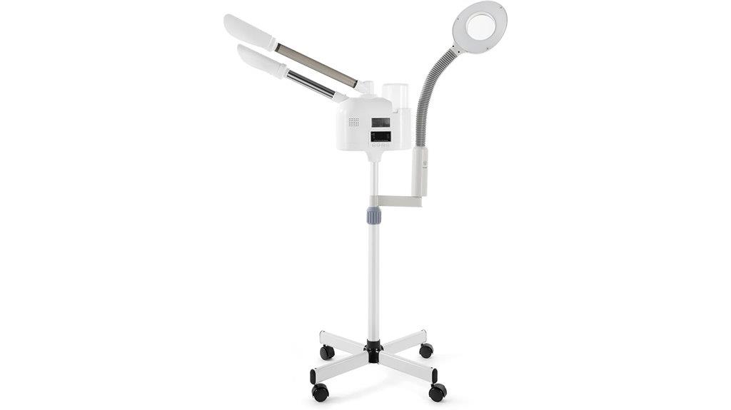 facial steamer with led