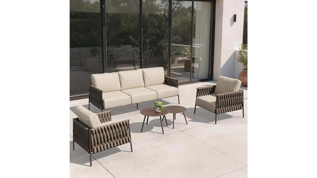 five piece patio furniture
