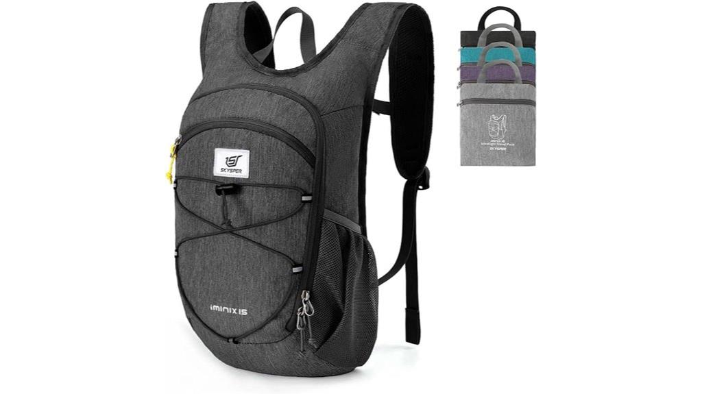 foldable 15l 20l hiking backpack