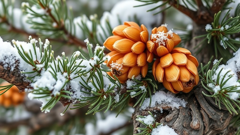 foraging winter forest resources