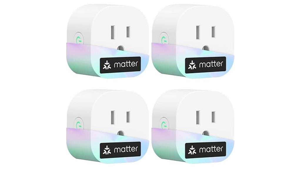 four pack meross smart plugs