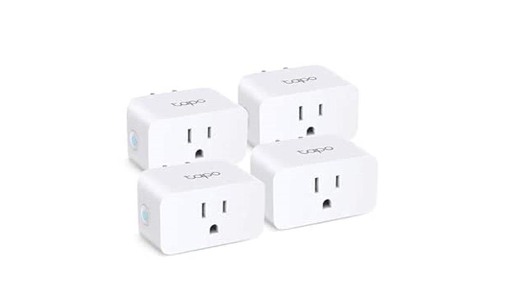 four pack tapo smart plugs