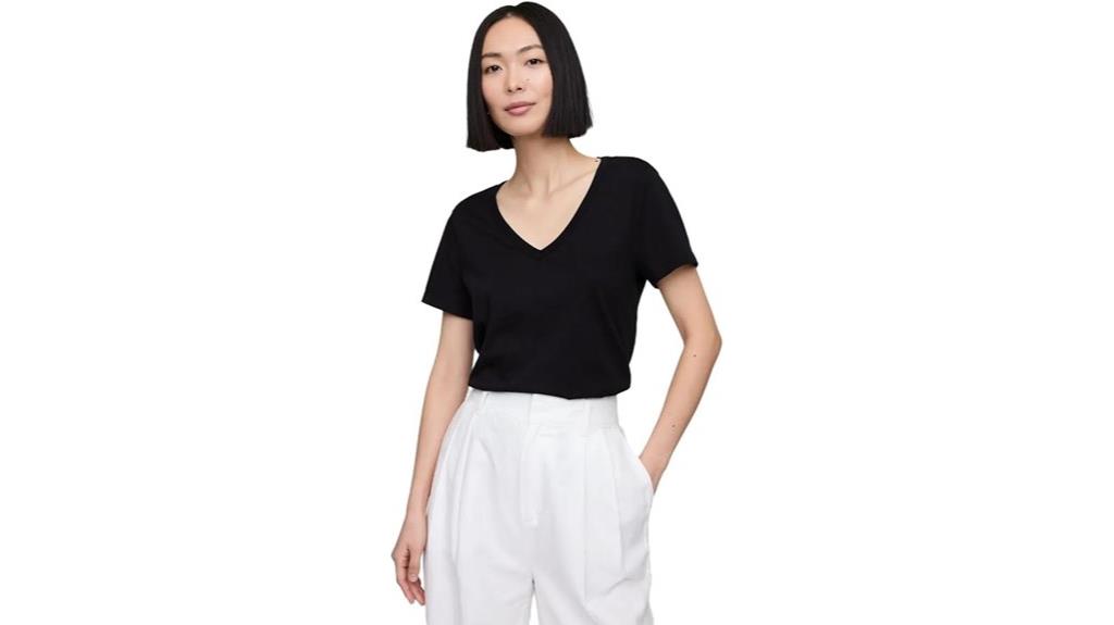 gap women s v neck t shirt