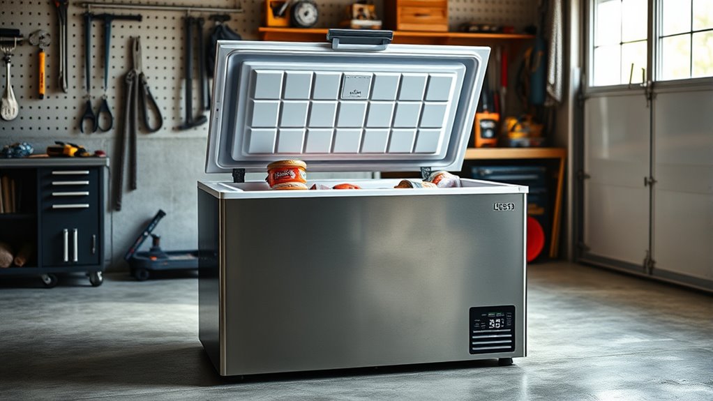 garage ready chest freezers