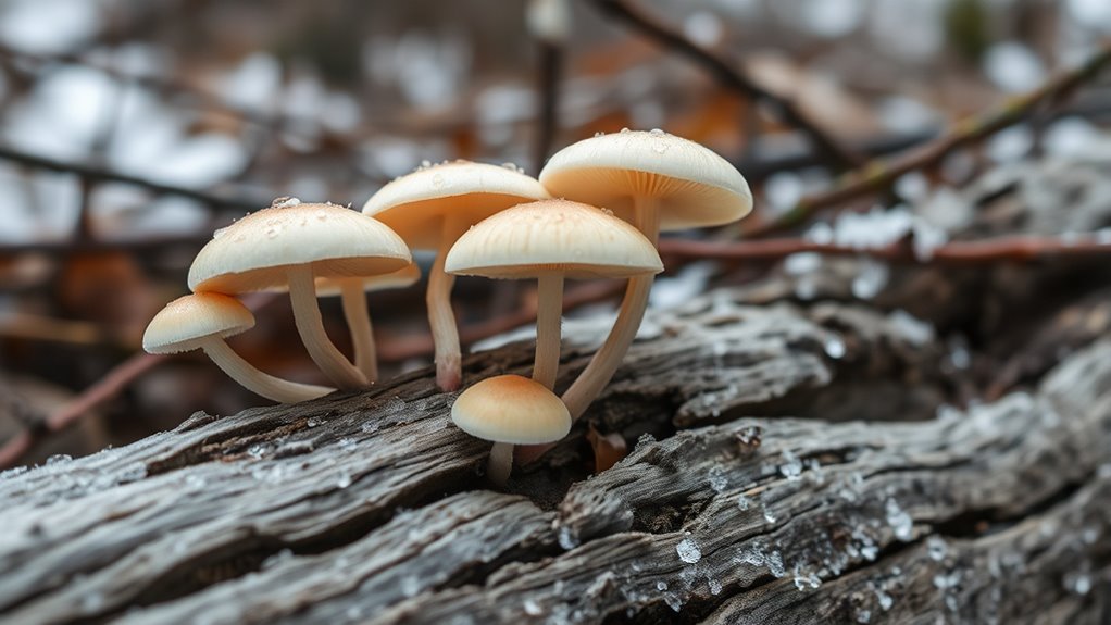 grow mushrooms from deadwood