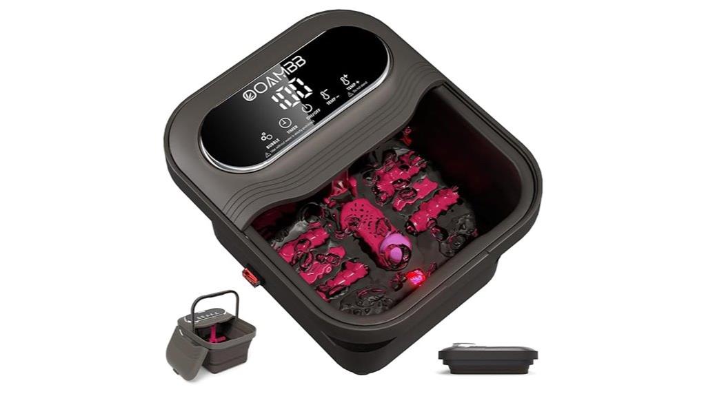 heated collapsible foot spa