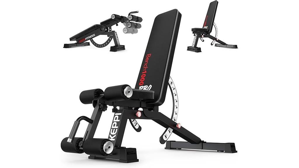 heavy duty 1200lb weight bench