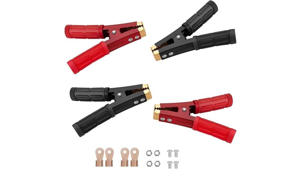 heavy duty car jumper clamps
