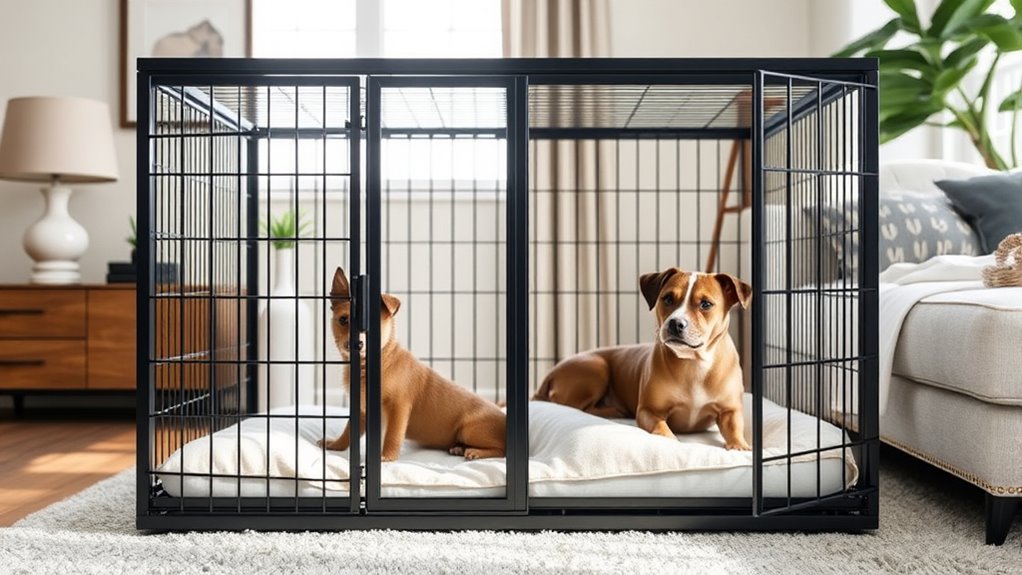 heavy duty crates with dividers