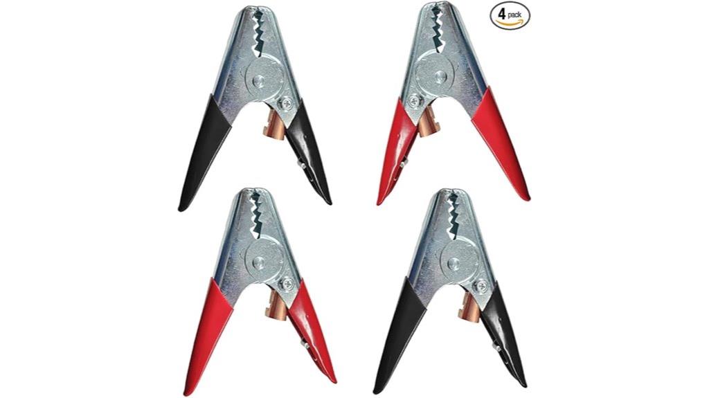 heavy duty jumper cable clamps