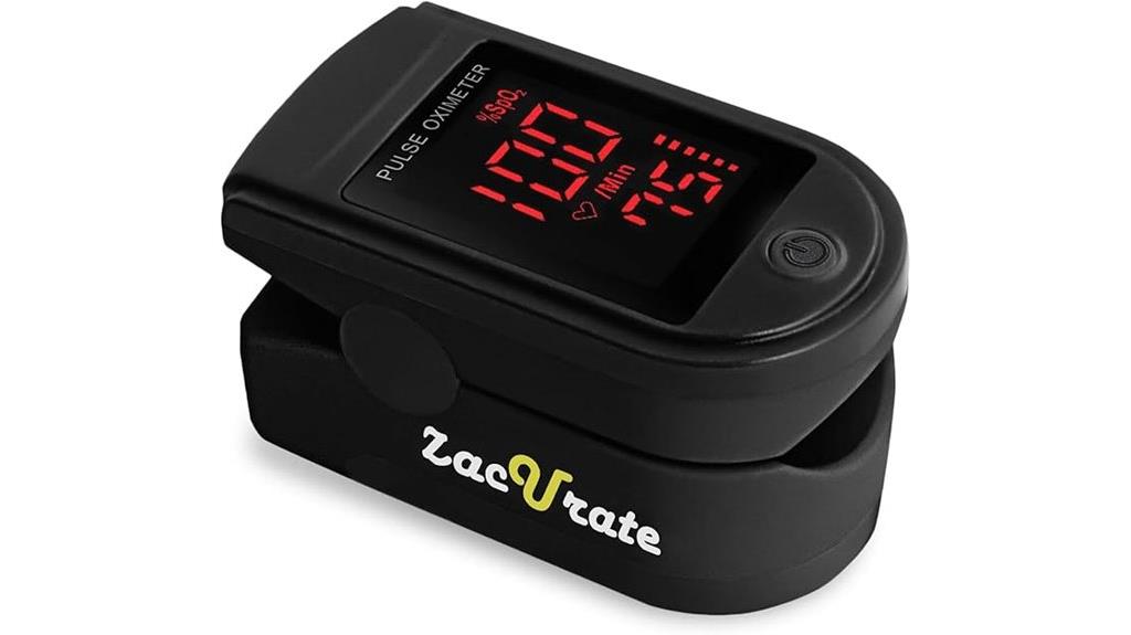 high accuracy fingertip oximeter