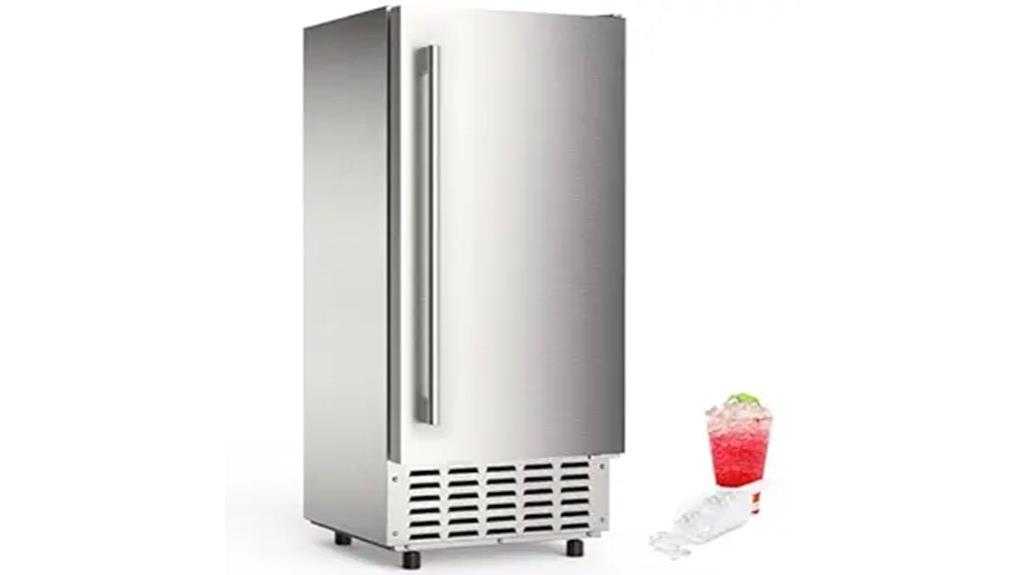 high capacity nugget ice maker