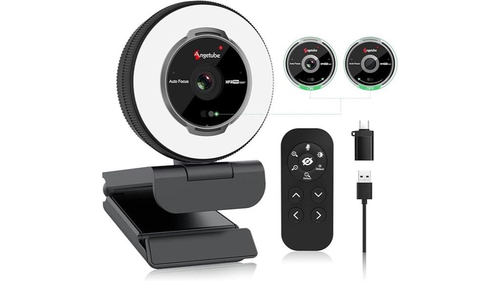 high definition webcam with microphone