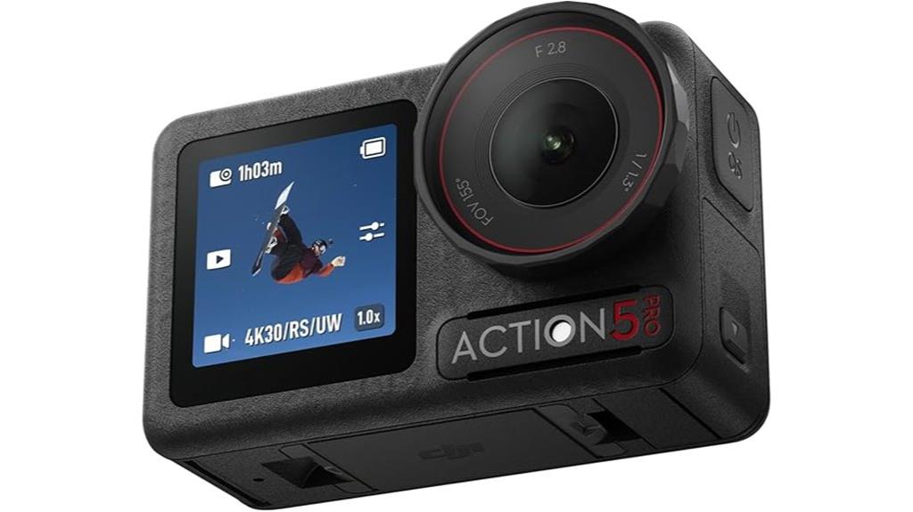 high performance waterproof action camera