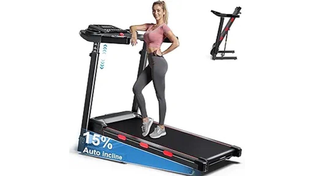 high speed incline treadmill with quiet motor