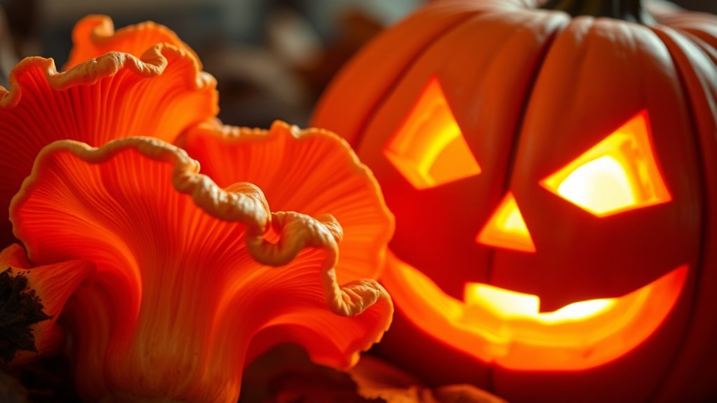 identify authentic edible chanterelles