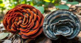 identifying genuine versus false turkey tail