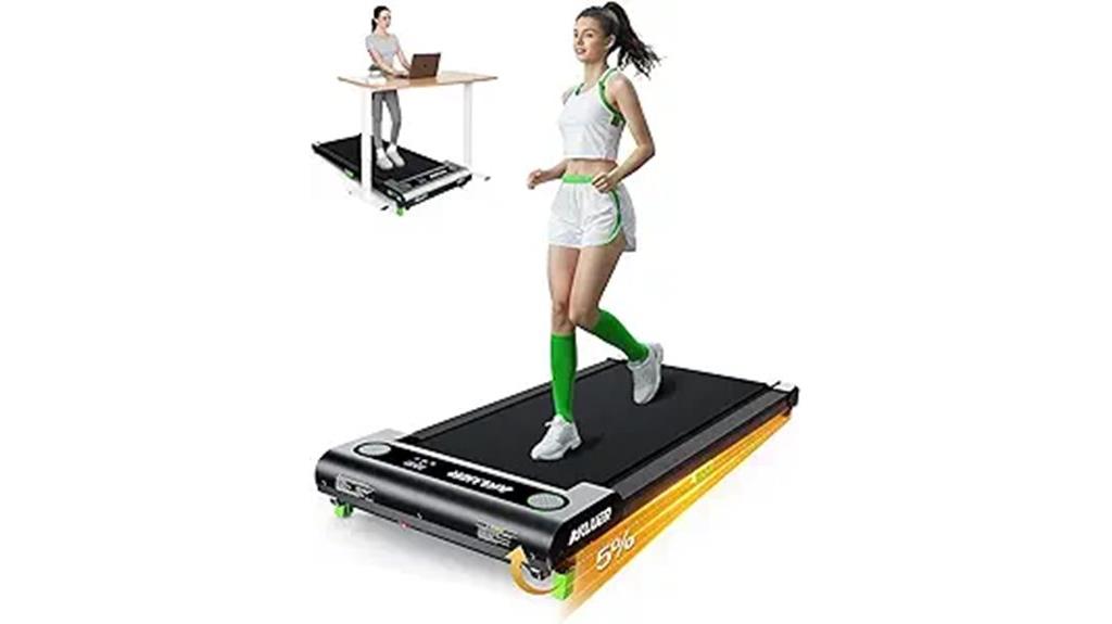 incline walking treadmill pad