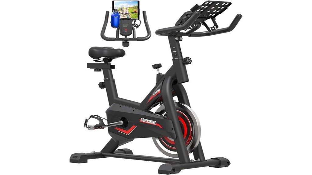 indoor cycling bike features
