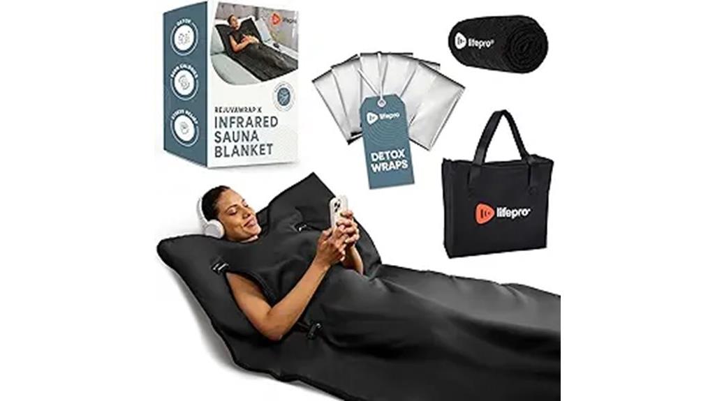 infrared sauna blanket detox