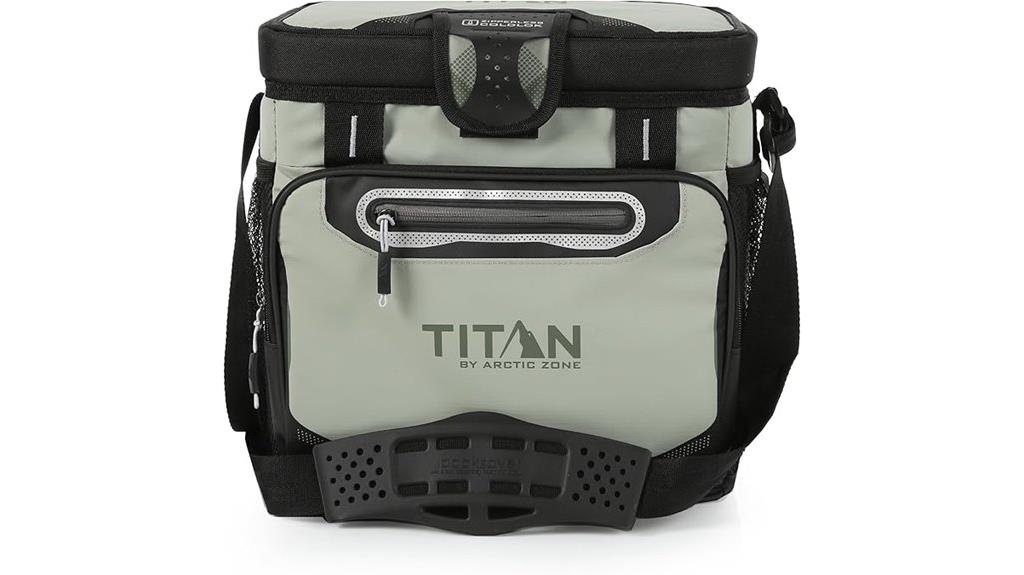 insulated cooler for freezing