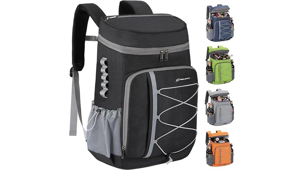 insulated soft cooler backpack