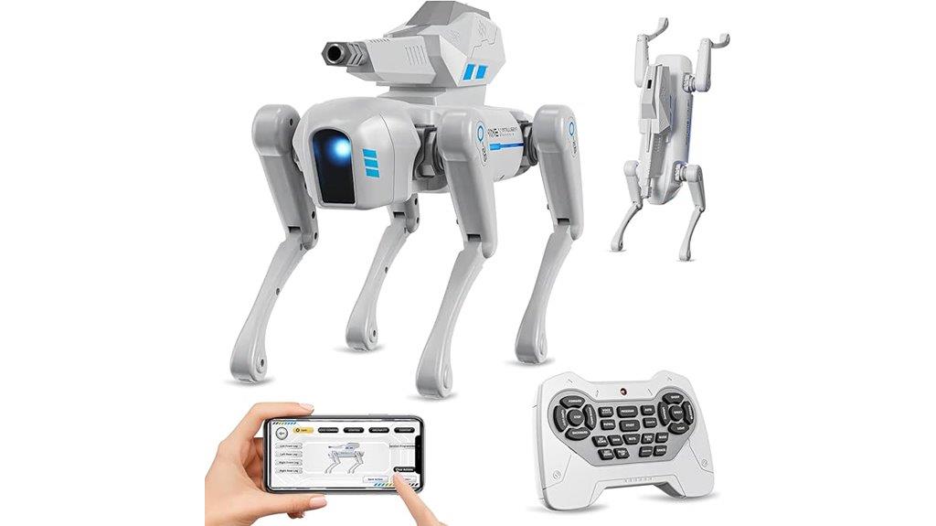 interactive robotic dog toy