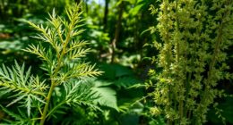 invasive garlic and knotweed