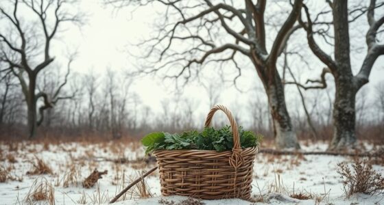 january foraging fresh start