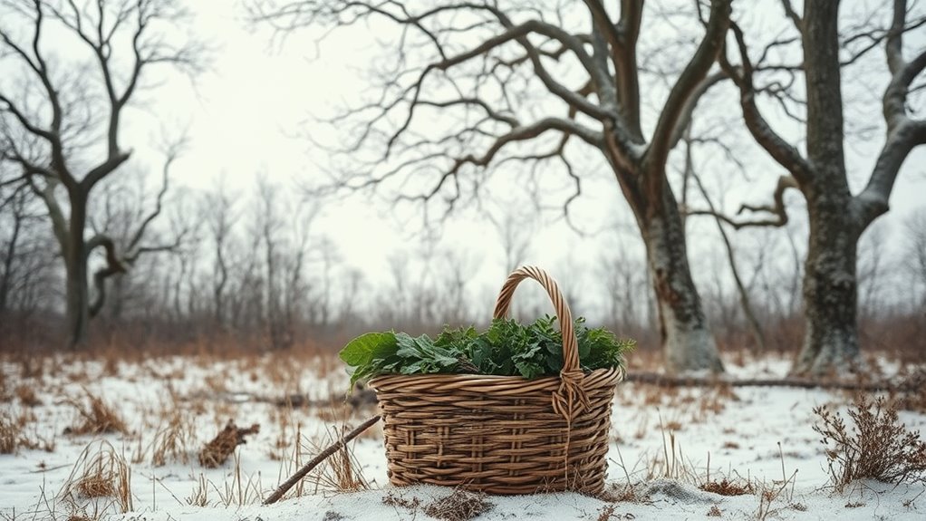 january foraging fresh start