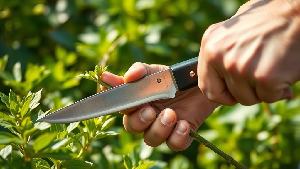 keep knives sharp and clean