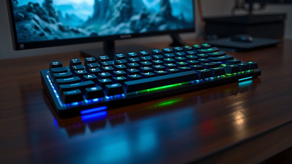 keypad layout and features