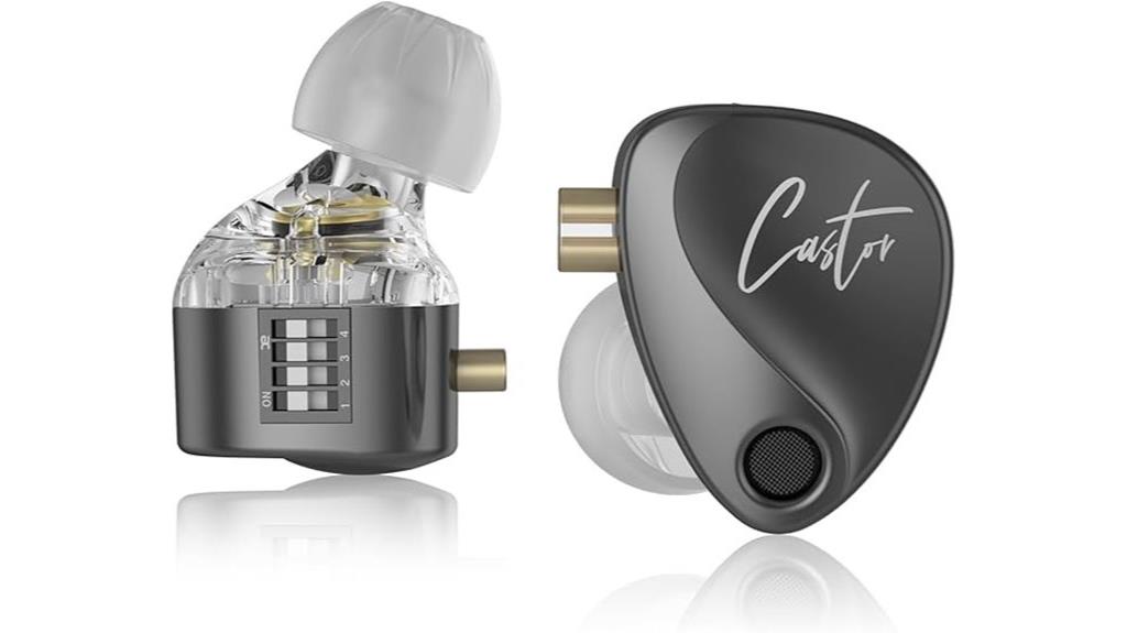 kz castor in ear earphones