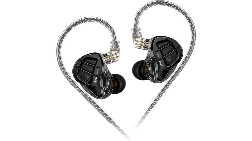 kz zar hybrid earphones
