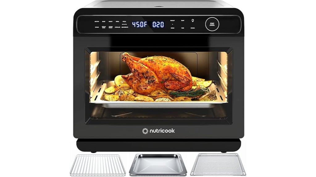 large 24l steam air fryer