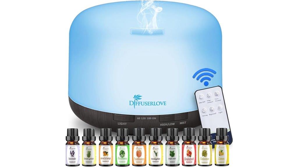 large capacity essential oil diffuser