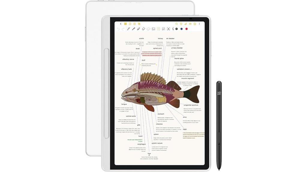 large color digital notebook