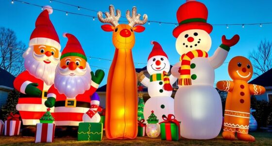 large festive inflatable decorations