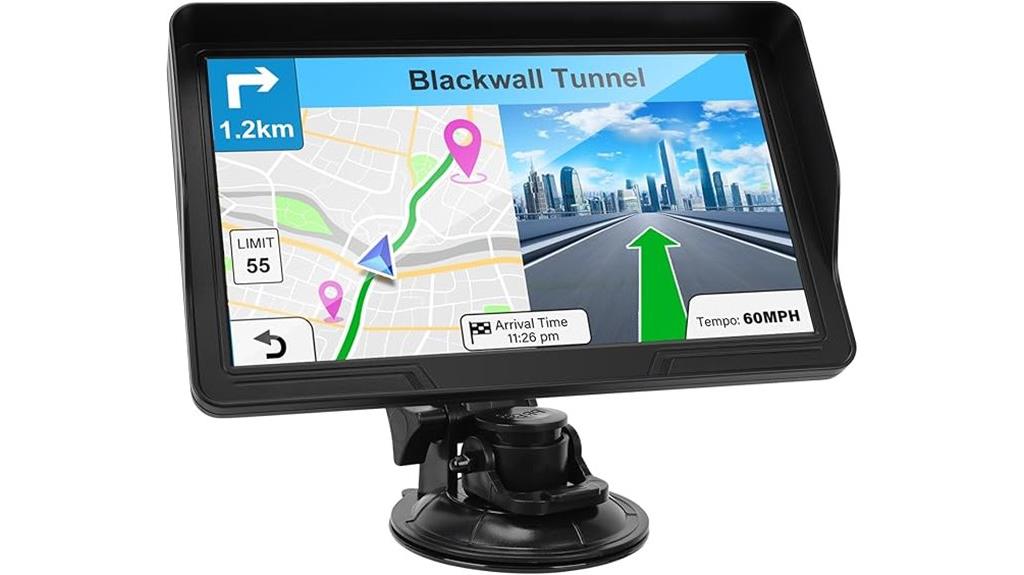 large hd screen gps