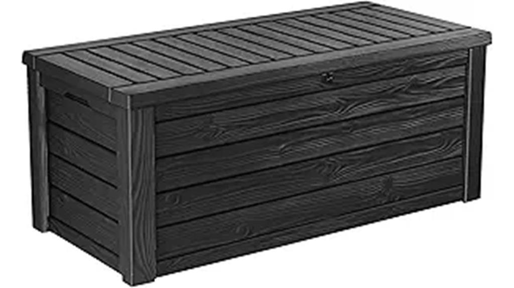 large resin storage container